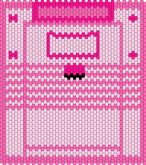 Pink Gameboy back panel - pink