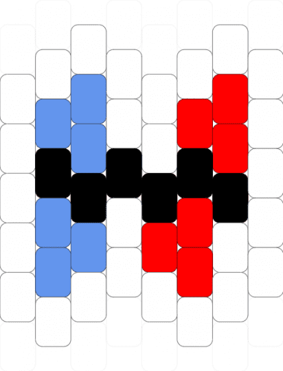 small twenty one pilots trinket - white,light blue,red