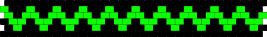 ZigZagBoi - black,green,zig zag,neon,cool,kewl,fun,cuff