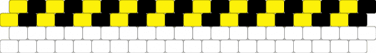 Tiny Murder Drones cuff - black, disassembly drone, frick trump, murder drones, small, white, yellow