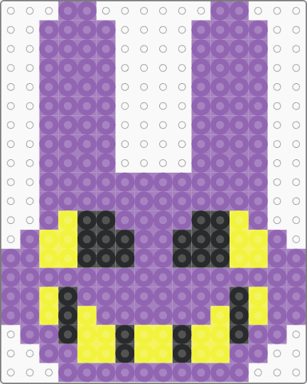 Jax perler - pink,jax,perler,fuse,tadc,the amazing digital circus