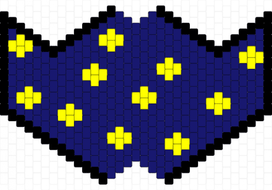 Starry mask - purple,mask,starry,nighttime,cool,pretty,blue,yellow