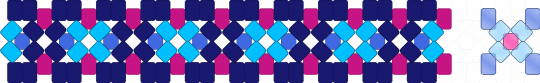 Kris cuff - purple