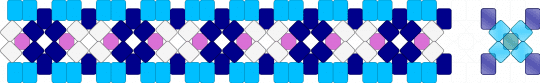 Bubble Mini rotator - light blue, purple