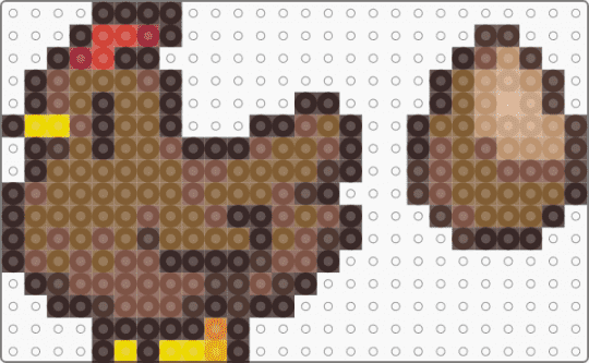 Stardew Chicken Brown - brown,tan