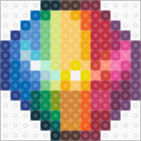 Prismatic Shard - yellow,orange,red,pink,colorful,stardew valley