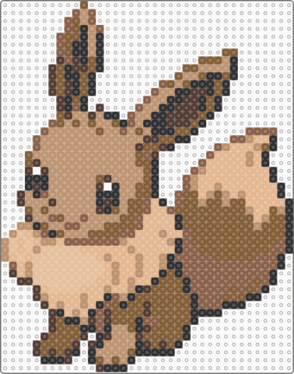 Eevee Sprite - tan,beige