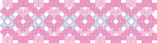 Floating hearts - pink