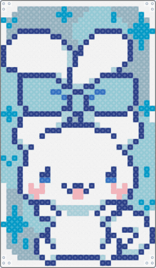 Bow Cinnamoroll - light blue,cinnamoroll,bow
