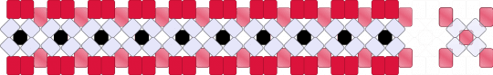 Gangle Rotator Base - red,white