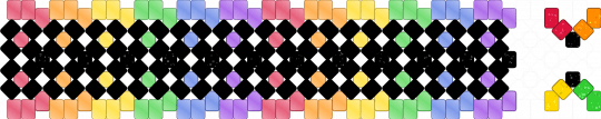 Rainbow Dots Rotator base - black,green,red,blue,colorful