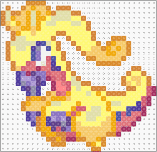 Shiny Goodra Sprite - orange,yellow,goodra,pokemon,sprite