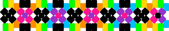 Rainbow X Shortened - hiiamhere remix - green,yellow,pink,purple