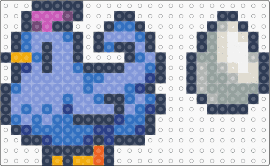 Stardew Chicken Blue - purple,blue,light blue