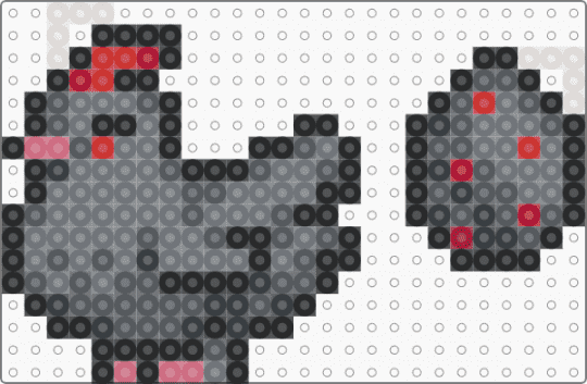 Stardew Chicken Void mini - gray
