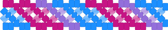 B Pride - light blue, pink