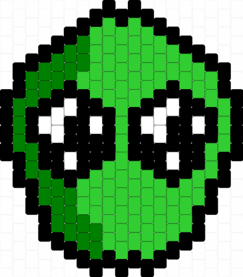 alien COTD - green,cotdaliens,alien,black,ikea alien