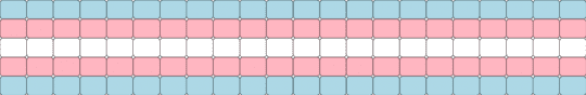 Trans ladder stitch! - light blue,pink,transgender,trans,pride,ladderstitch