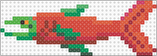 Salmon :D - green, red