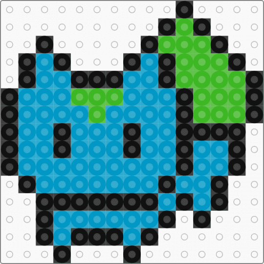 bulbasaur - light blue