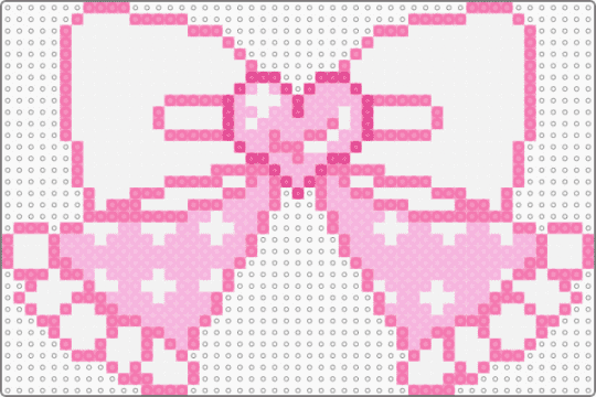 Kawaii Heart Bow - pink,white,cute,ribbon,kawaii,heart,cutecore,coquette,bow