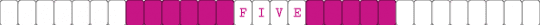 5 single - pink, white