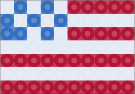 Happy 4th of July - red