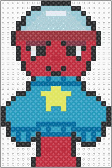 GIGI - red,light blue