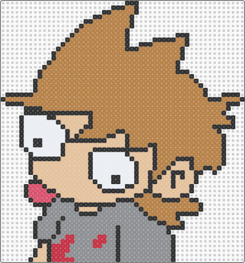 Tord - eddsworld, eddsworld tord, gray, tan, tord