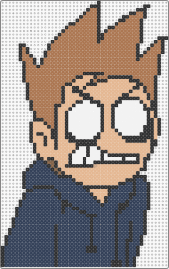 Tom - tan,purple,edds world,tom,tom edds world