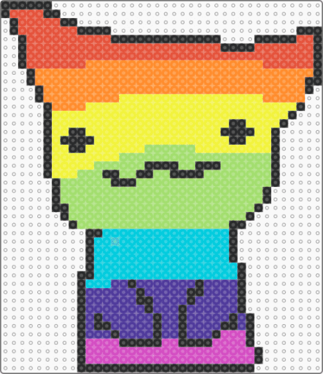 Scene kitty - orange,green,light blue,purple,colorful,scene,cats,scene kitty