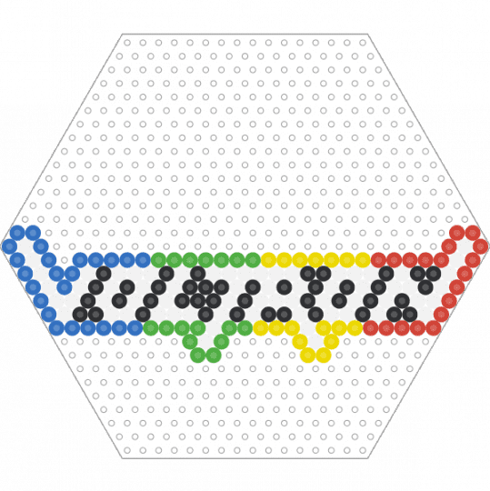 Voltron logo!! - white,blue,red