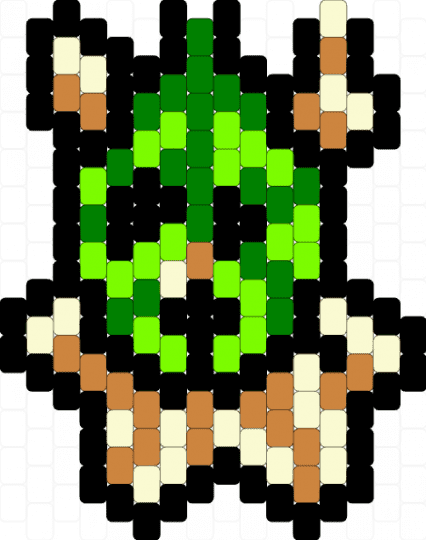 Korok - orange,green,tloz,zelda,korok,botw