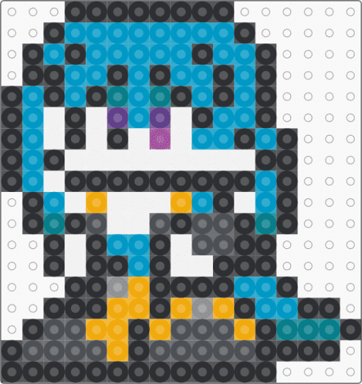 Kitsunami the Fennec || Sonic the Hedgehog - black,gray,light blue,sonic the hedgehog,sth,sonic,kit the fennec