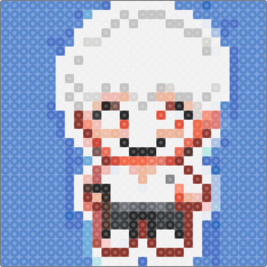 Hikaru (TSHD) - blue,perler,tshd,hikaru