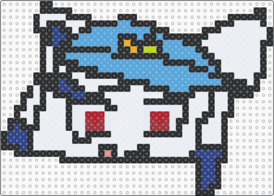 TETRA!!!!!! - black,white,blue,light blue,characters,music