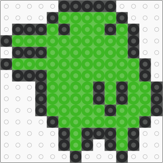 Kutchipatchi - black,green,tamagotchi,kutchipatchi,pixel