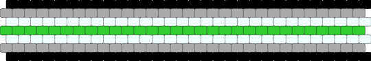 agENDER FLAAG cuff - beige,green,agender,pride,sigma,tuah