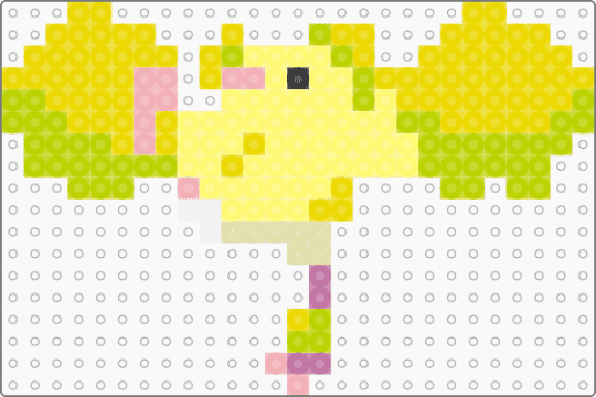 Pom Pom Oricorio - green,yellow