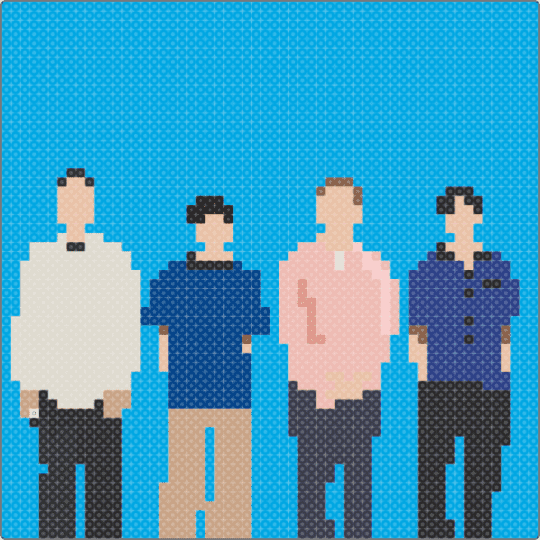 Weezer - beige,light blue,weezer