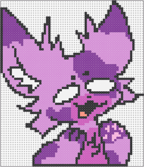 Silly Plum - pink,furry,fursona,character