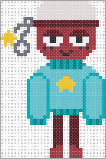 Gigi Dandy's World - red,teal