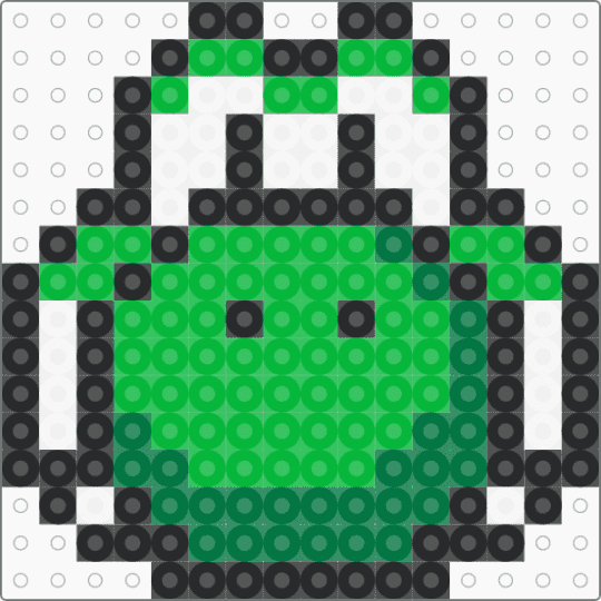 Yoshis head - green