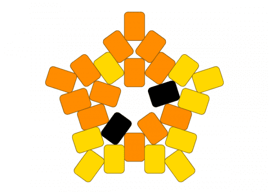 Flareon Star - orange, pokemon, yellow