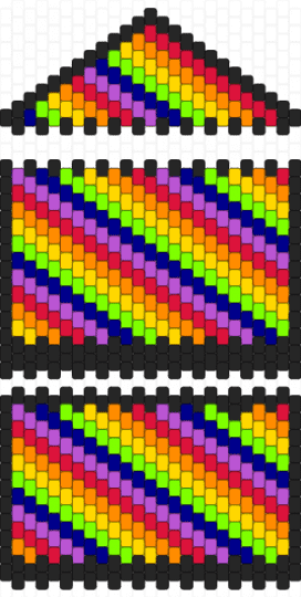 Rainbow bag :D - colorful, pink, purple, yellow