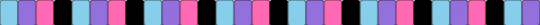 single - light blue,purple