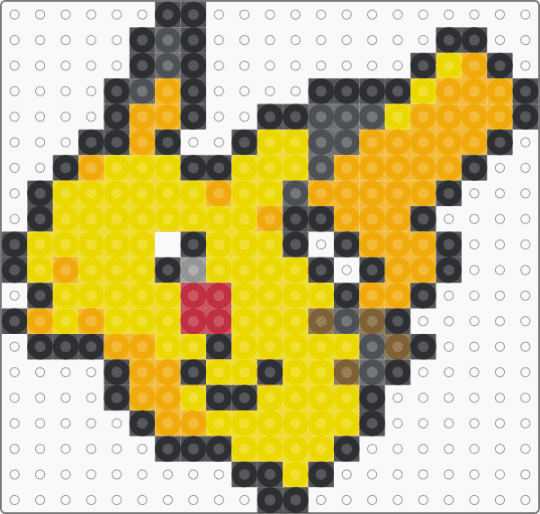 pikachu - yellow,orange