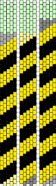 Caution - caution,diagonal,stripes,yellow,black