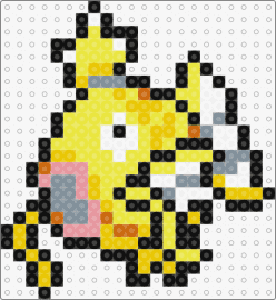 Shiny Magikarp v2 - magikarp,pokemon,aquatic,creature,gaming,character,yellow