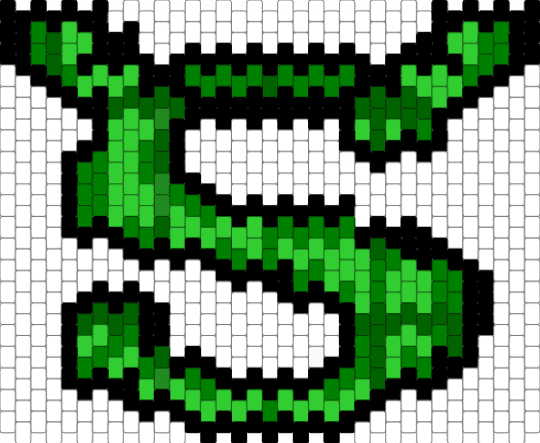 Shrek thing - white,green